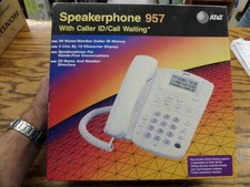 AT T 957 Corded Phone System w/ Caller ID Call Waiting BRAND NEW