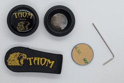 TAOM MAGNETISCHER SCHWARZER KREIDEHALTER PLUS KOSTENLOSER VERSAND UND EIN UK-VERKÄUFER