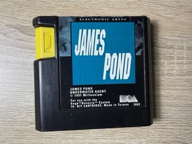 James Pond: Underwater Agent Sega Genesis Complete With Manual CARDBOARD BOX