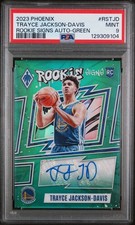 2023-24 Panini Phoenix - Rookie Signs Trayce Jackson-Davis Green /5 (AU, RC)