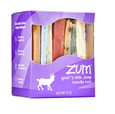 ZUM BAR GOAT MILK SOAP - BUNDLE BOX BRAND NEW