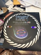 New TOSY Flying Disc - 16 Million Color RGB or 36 LEDs, Extremely Bright