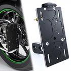 Motorcycle Side License Plate Holder Fit For Kawasaki Vulcan 650 S 2015-2026
