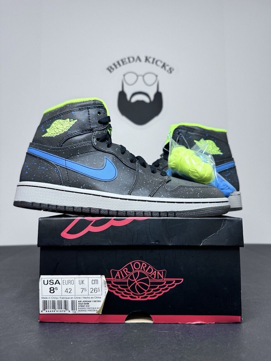 Size 8.5 - Air Jordan 1 Retro 2017 High BHM Size 8.5 - Air Jordan 1 Retro 2017 High BHM | eBay main image 3