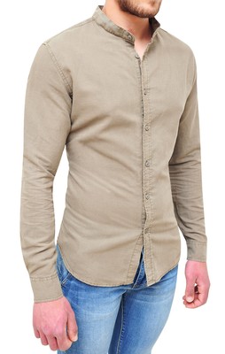 camicia beige