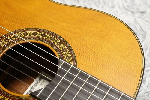 Japan Hand Made Classical Guitar KODAIRA GUITAR AST-30 Solid Ceder Made in Japan - Picture 7 of 24