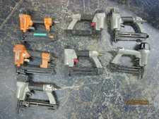Lot of 7 Porter Cable Bostitch Pneumatic Air Guns PARTS & REPAIR