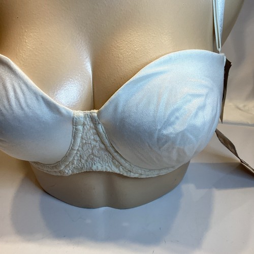 mystique sears vintage white vintage bra new with tags 36c - Picture 4 of 11