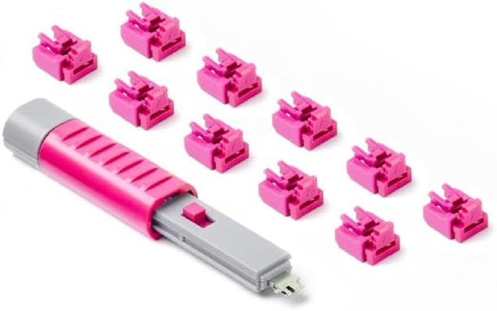 SmartKeeper Essential / 10 x RJ45 Port Blockers with 1 x Lock Key Basic/Pink