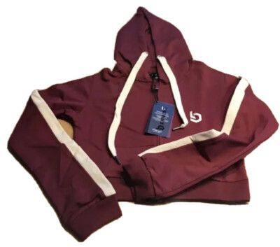 Beyond Limits Statement Zip Damen Cropped Hoodie XS