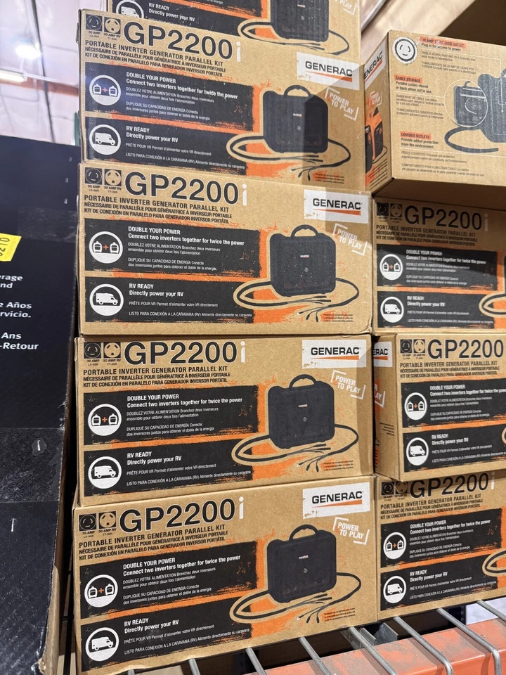 Kit paralelo compacto Generac 7118 30 amperios para generadores inversores GP2200i Foto 2 de 2