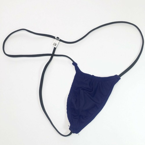 K505 B Mens Micro thong String waist Sexy Contoured Small Pouch Soft Jersey - Picture 15 of 16