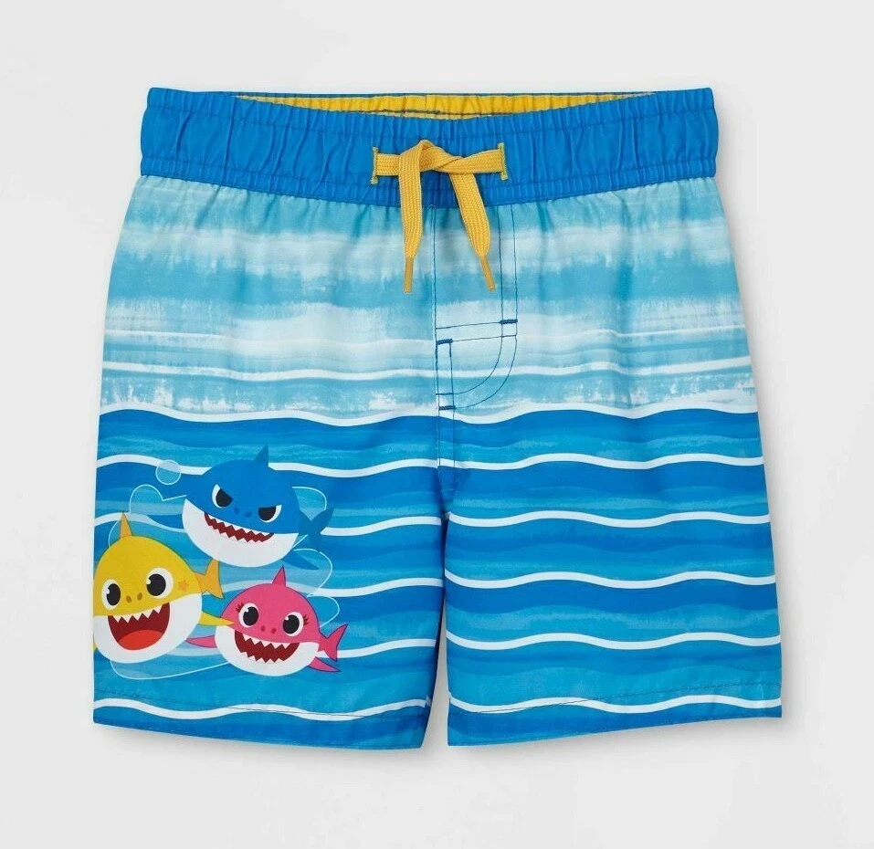 Baby shark swim trunks sale
