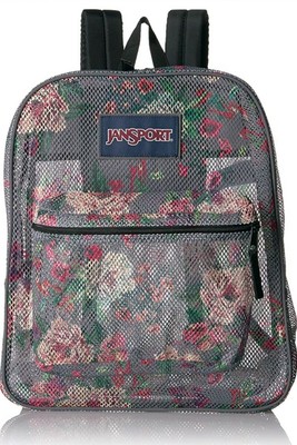 mesh jansport backpack