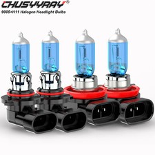 9005 H11 Halogen Headlight Super Bright Bulbs...