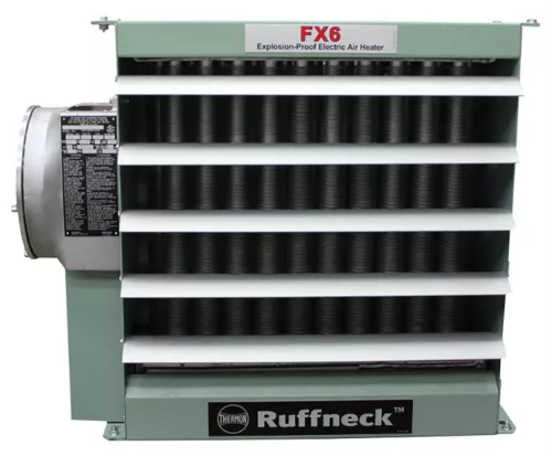Ruffneck™ FX6 6-Gen Explosion-Proof Forced Air Heater, 85,300 Btu/hr, 25kW, 480V