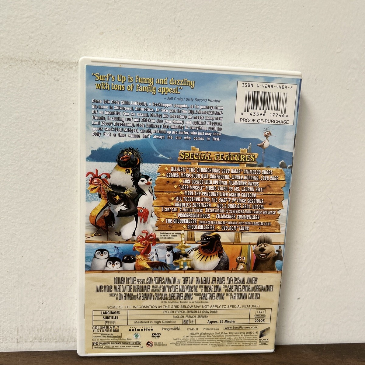 NEWS DVD 2007〜2014 Surf's Up (DVD, 2007) 43396177468| eBay
