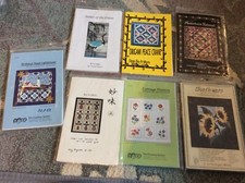 Lot of 7 Quilting Quilt Patterns / Instructions