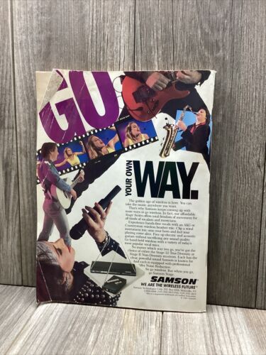 Guitar for the Practicing Musician Magazine October 1991 Skid Row w/poster CCR - Picture 6 of 20