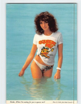 Postcard Florida... Where Im waiting for you to squeeze me!!! Florida USA