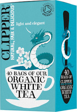 Organic White Tea Bags | 40 Bags of White Tea from China | for Home or Office | 0.11 per strip