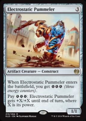 x1 Electrostatic Pummeler R MTG Kaladesh M/NM, English