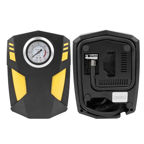 Compact Auto Tire Pump - 12V Inflator with Pointer Pressure Gauge - Picture 17 of 17