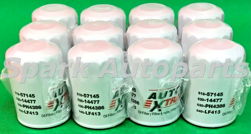 Nuevo Estuche de 12 Filtros de Aceite de Motor AUTO EXTRA 618-57145 Para LEXUS, TOYOTA, PH4386 Foto 2 de 3