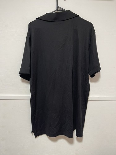 Winning Spirit Plus Size 2XL Black Short Sleeve Men Polo Top Cotton Cooldry - Picture 5 of 10