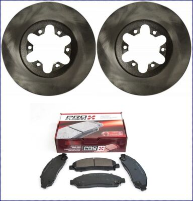 BREMSSCHEIBEN + BREMSKLÖTZE VORNE FÜR CHEVROLET COLORADO / GMC CANYON 2004-2008