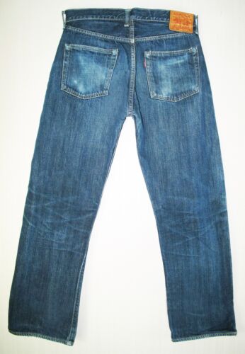 HOT VTG 90's Men's JOE McCOY @ LOT 906 SELVEDGE JP Denim Jeans 31x36 (Fit 30x29) - Picture 3 of 18