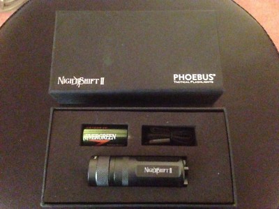 NightShift II Pocket keychain LED Flashlight