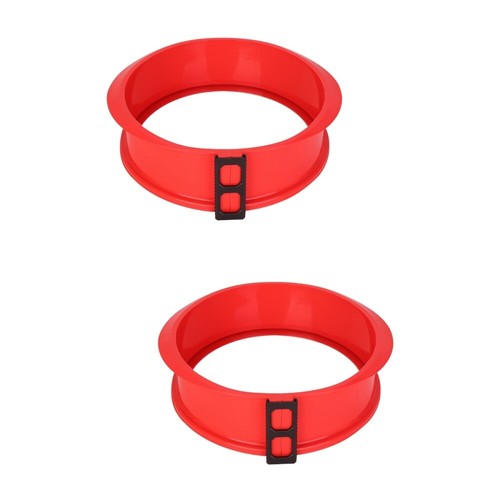 2 Pack Folienpfannen Schimmel Mehrschichtige Kuchen Glasboden