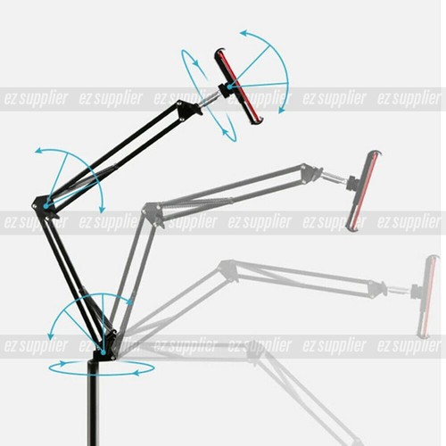 175CM Adjustable Floor Stand Holder For Tablet iPad iPhone up to 12.9 INCH HOT - Picture 12 of 13