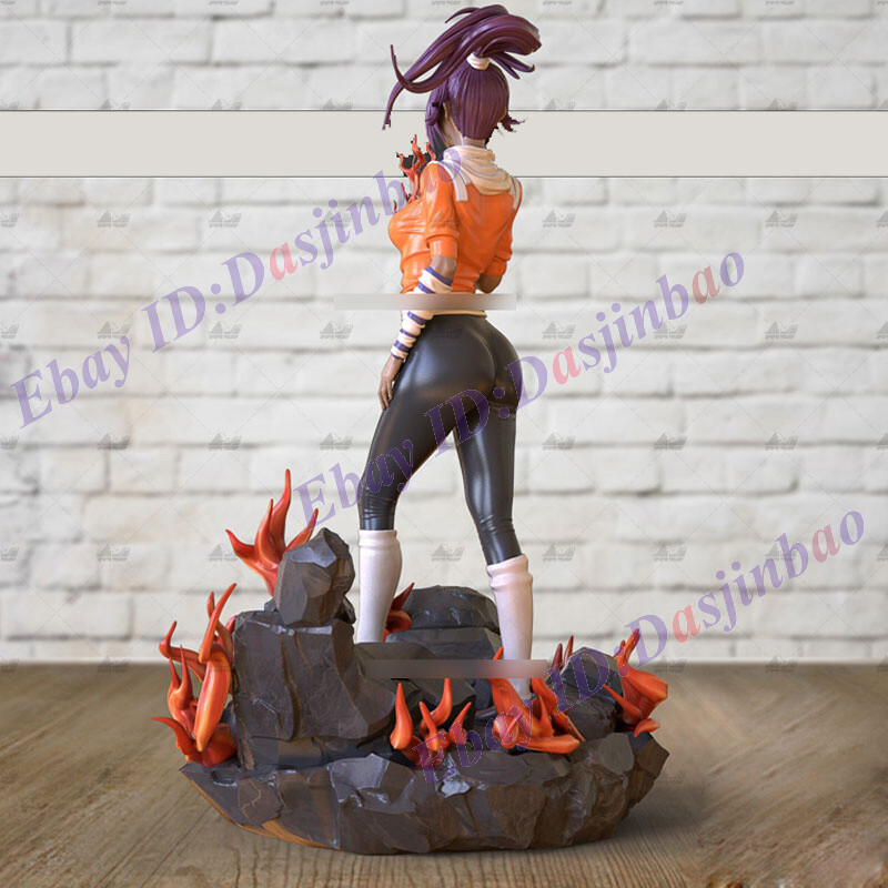 Shihouin Yoruichi Figure 3D Print Model Kit Unpainted
