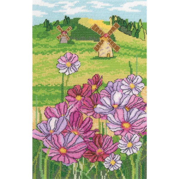 "Rto Kreuzstich Stickpackung \"WindmüHlen\", ZäHlmuster, 15X24Cm"-image
