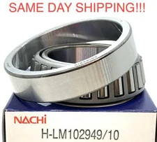 NACHI LM102949 / LM102910 Bearing & Race Cup/Cone Set  Tapered roller bearing 