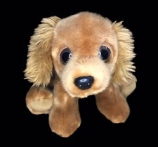 Russ Ravi Cocker Spaniel Plush Dog Stuffed Animal Puppy Retired VTG 12  Big Eyes
