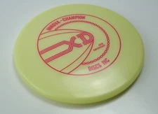 Innova Disc Golf Glow Champion XD Approach Disc 40th Anniversary Circle stamp