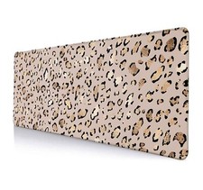 Large Gaming Mouse Pad, Desk Pad, Computer Keyboard Mouse Mat Non-Slip Mousep...