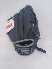 Franklin Sports Ready To Play 8.5" Tee Ball Glove Black Right Hand Throw NWT