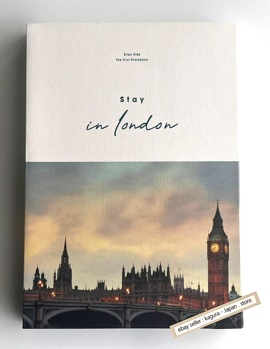 Stray Kids Stay in London First Photobook + Postcards + DVD +