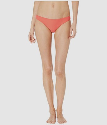 $424 Cali Dreaming Women's Pink Hipster Ebb Bikini Bottoms Swimwear Size Large