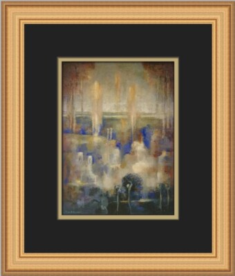 Ira Jean Belmont Theme from Goyeseas Custom Framed Print