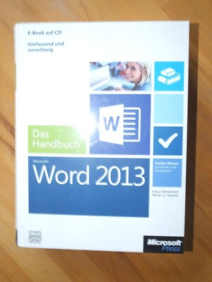 Microsoft Word 2013 - Das Handbuch
