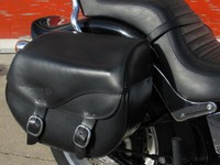 2010 Harley-Davidson Softails Quick Detach Leather Saddle Bags Fits Many S
