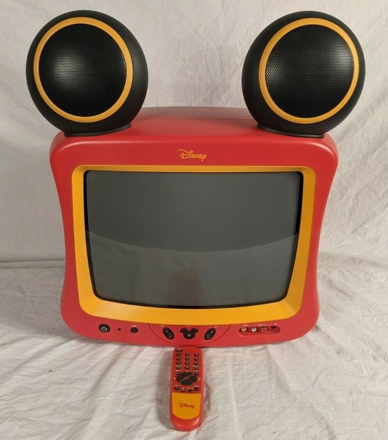 Disney 13 Mickey Mouse Special Edition Tv With Remote Dt1350 C For Sale Online Ebay