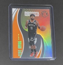 2019-20 Panini Illusions Kyrie Irving Astounding ORANGE PARALLEL Nets #17 SP 🔥