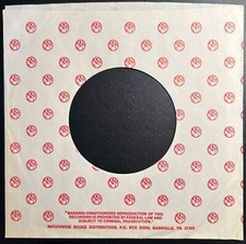 NSD Records red ink 45rpm commercial/company sleeves: Lot of 4