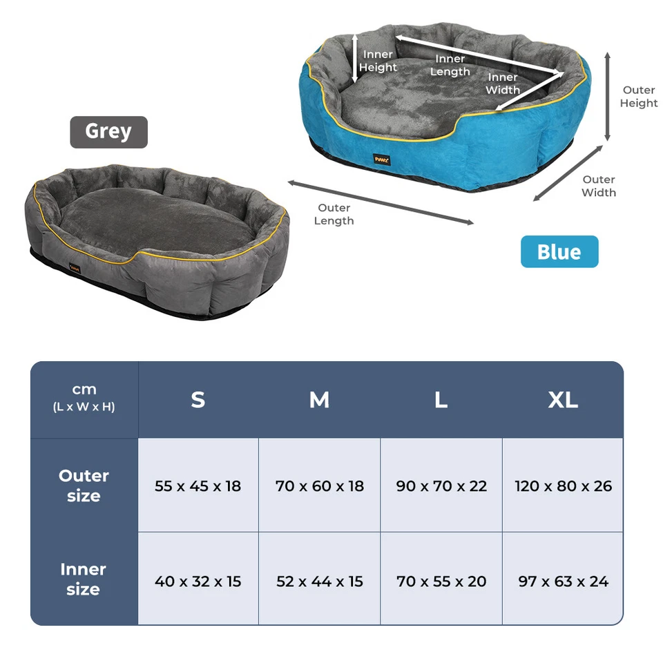 Pawz Electric Pet Heater Bed Heated Mat Cat Dog Heat Blanket Thermal Protection - image 2 of 4